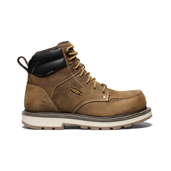 Men's Cincinnati 6 Waterproof 90° Heel Boot (Carbon Toe)  |  Belgian/Sandshell