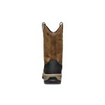 Men's Evanston Pull-On Waterproof Boot (Carbon Toe) | Bison/Black
