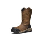 Men's Evanston Pull-On Waterproof Boot (Carbon Toe) | Bison/Black