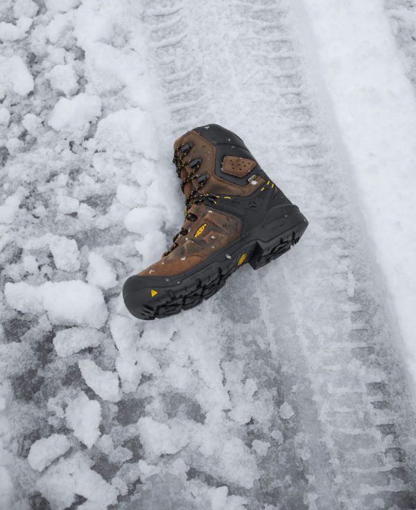 Men's Dover 8 Waterproof Boot (Carbon Toe)  |  Dark Earth/Black