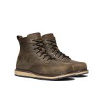 Men's San Jose 6 Waterproof Boot (Aluminum Toe) | Cascade Brown/Black