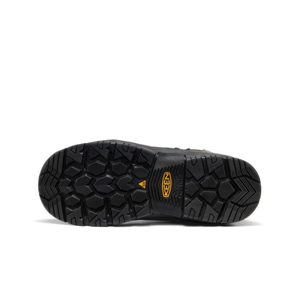 Men's Skokie Waterproof Work Boot (Soft Toe) | Black/Black