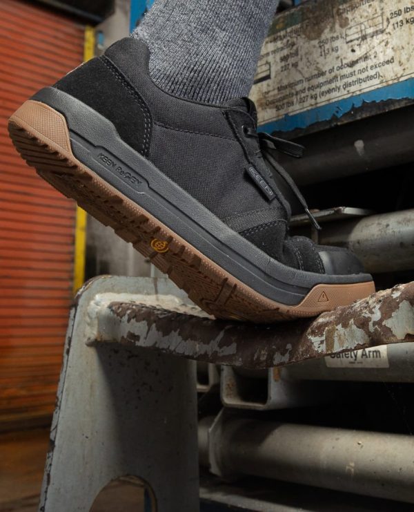 Men's Kenton ESD Work Shoe (Carbon Toe) | Magnet/Steel Grey