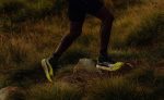 Men's Seek Trail Running Shoe  |  Black/Evening Primrose