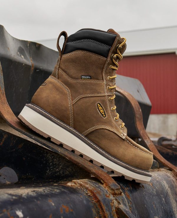 Men's Cincinnati 8 Waterproof Boot (Carbon Toe)  |  Belgian/Sandshell