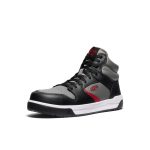 Men's Overton Mid Work Shoe (Carbon Toe) | Steel Grey/Black