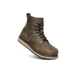 Men's San Jose 6 Waterproof Boot (Aluminum Toe) | Cascade Brown/Black
