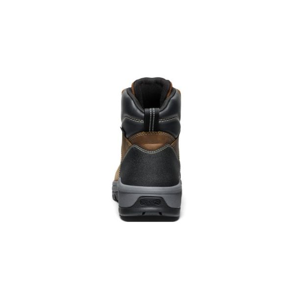 Men's Evanston 6 Waterproof Boot (Soft Toe)  |  Bison/Black