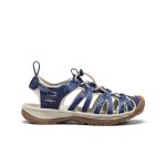 Women's Whisper | Navy Print