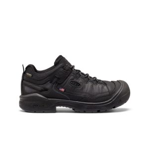 Men's Targhee IV Waterproof Work Shoe (Soft Toe) | Black/Black
